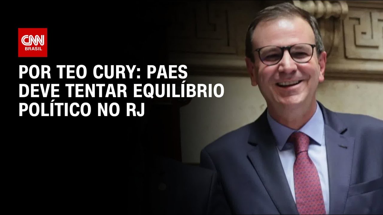 An&aacute;lise: Paes deve tentar equil&iacute;brio pol&iacute;tico no RJ | CNN NOVO DIA