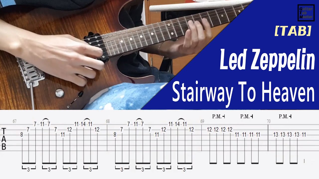 [TAB] Led Zeppelin - Stairway To Heaven Guitar solo