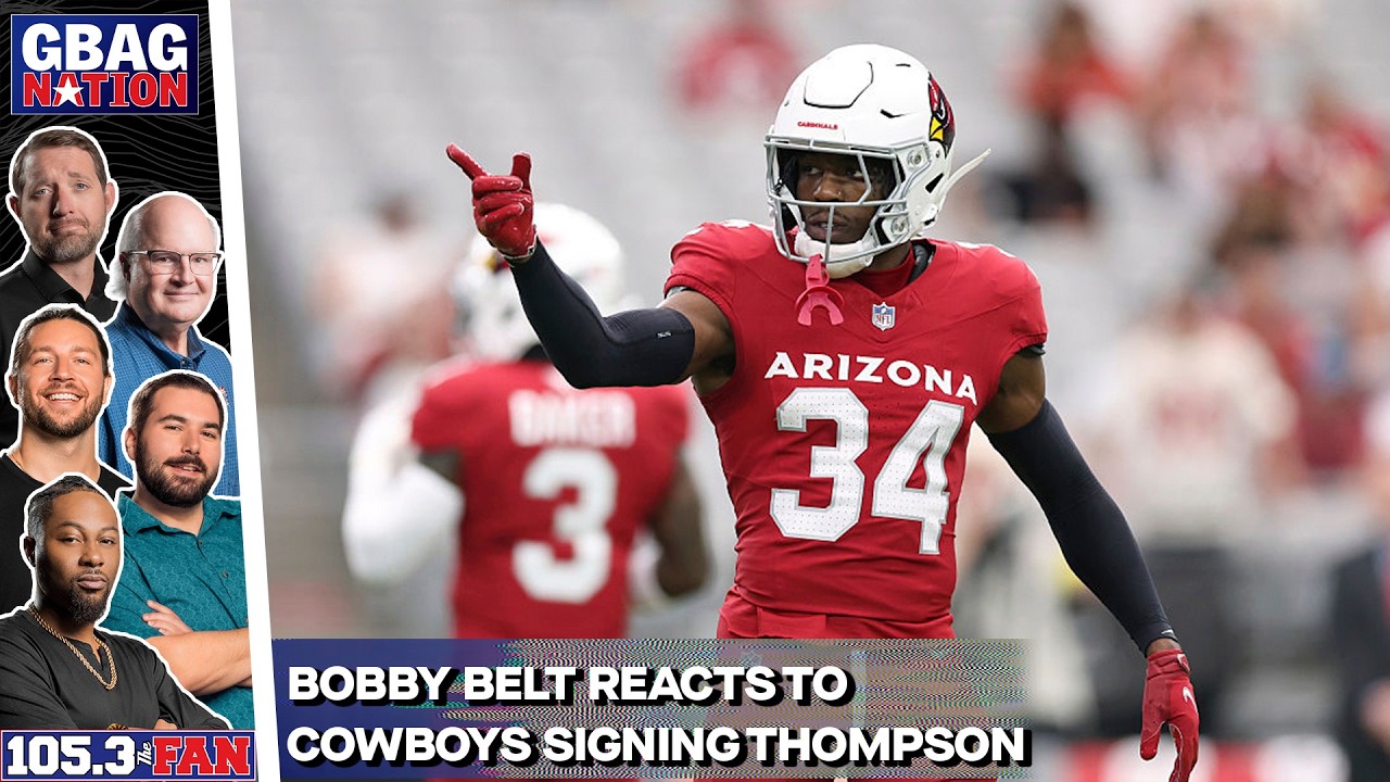 Bobby Belt reacts to Cowboys Signing Thompson, Discusses Team's LB Situation | G-Bag Nation