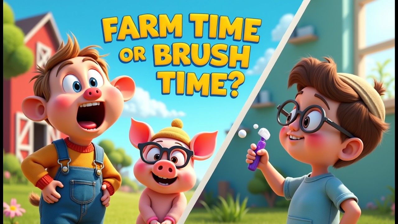 Old MacDonald's Morning Routine! ☀️ Farm Animals & Daily Habits for Kids | Fun Nursery Rhymes