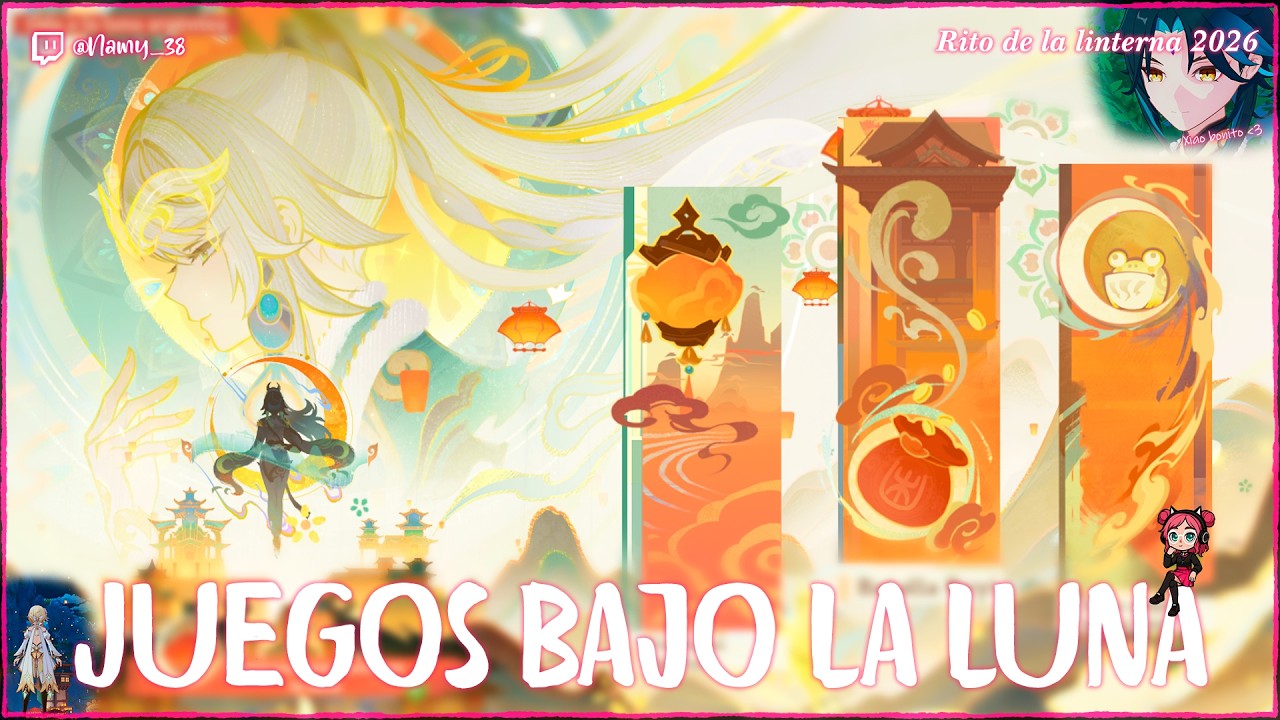 Juegos Bajo la Luna | Minijuegos Rito de la Linterna 2026 | Luna IV | Genshin Impact