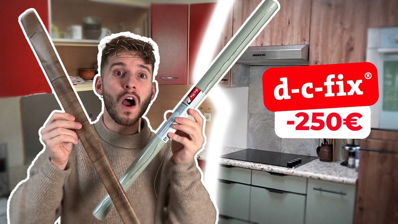 J’ai transformé ma cuisine avec les films adhésifs D-C-FIX (moins de 250€) !