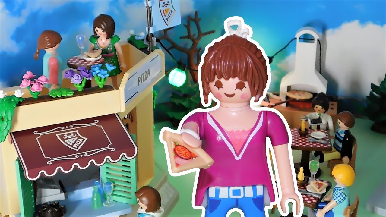 Die neue Pizzeria -Special Playmobil Unboxing |Playmobil Film deutsch /Familie Neumann