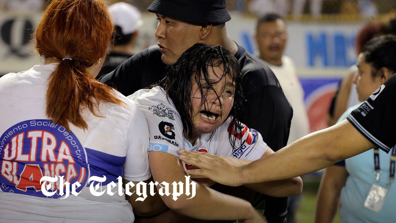 Aftermath of fans crushed to death in El Salvador stadium stampede
