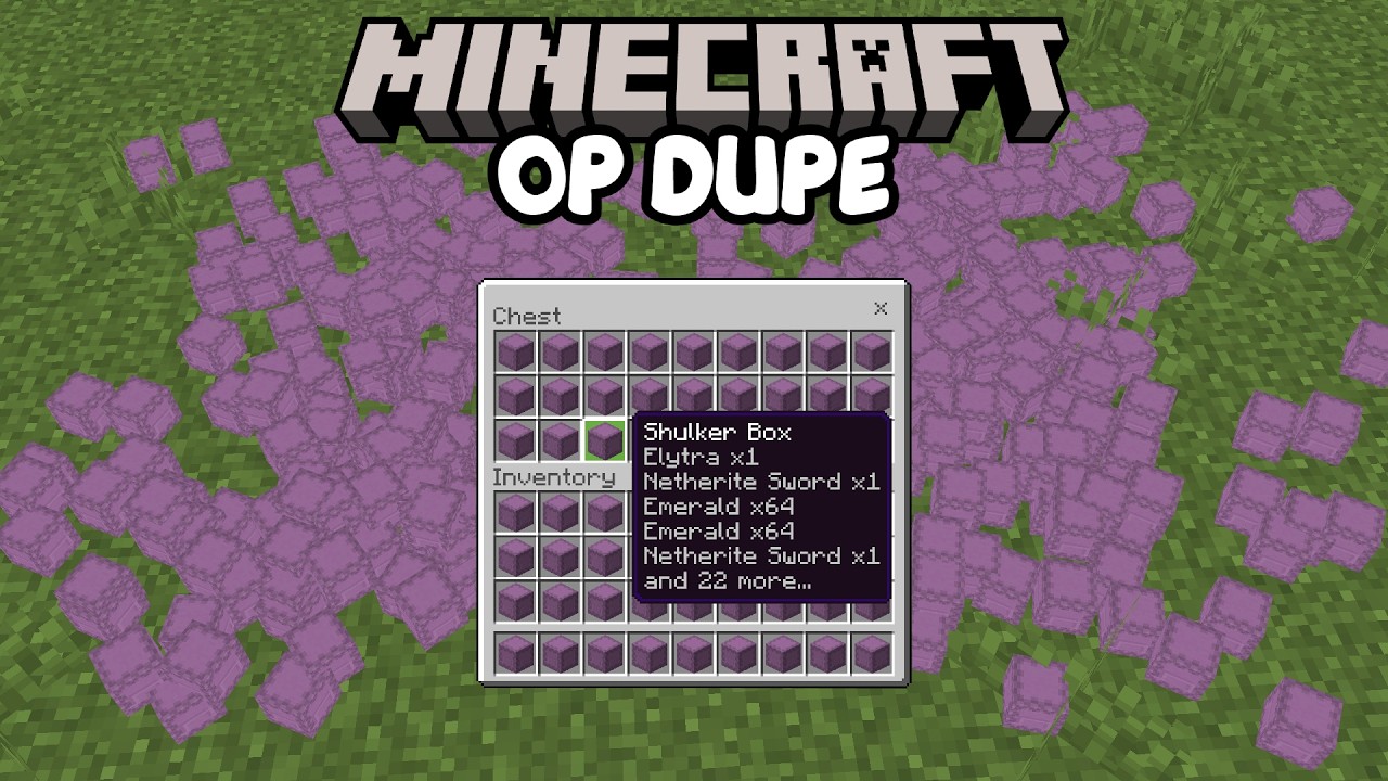 Very OP  Any Item Duplication Glitch In Minecraft Any Device Realms,Servers,NormWorld  Full Tutorial