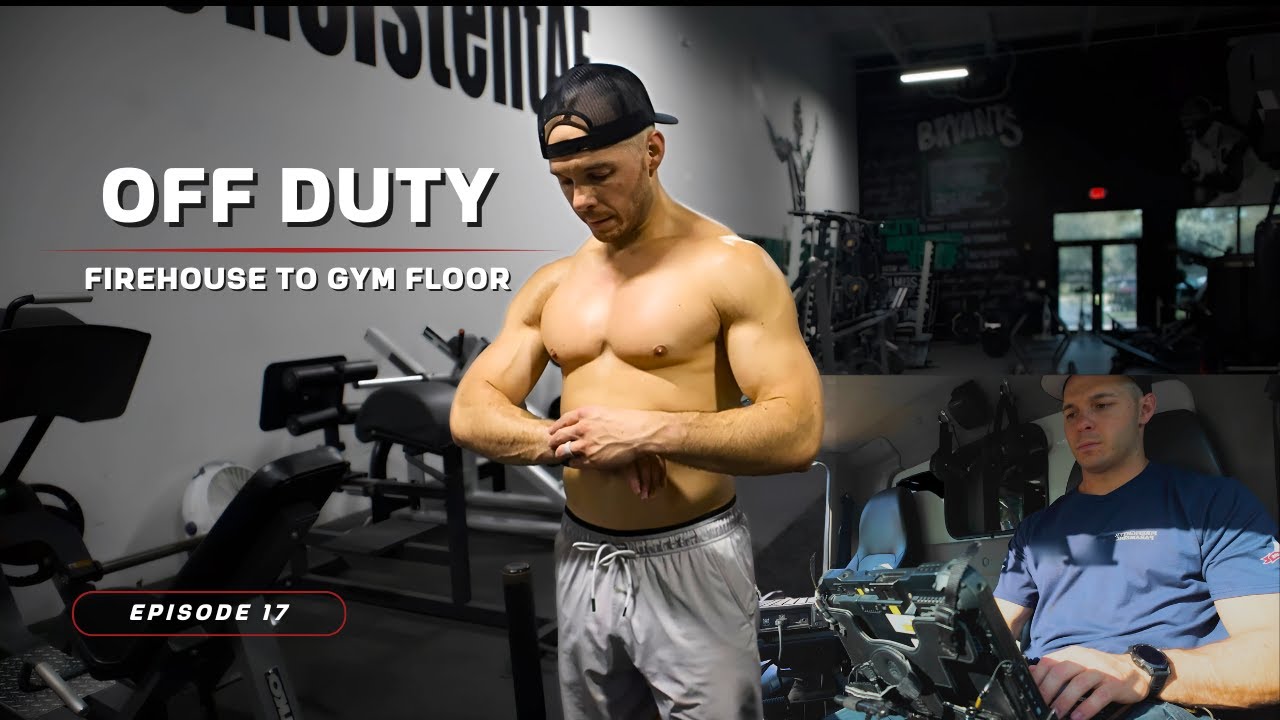 DAY IN THE LIFE | Firefighter Hybrid Athlete: Strength Workout + Fire Career Advice