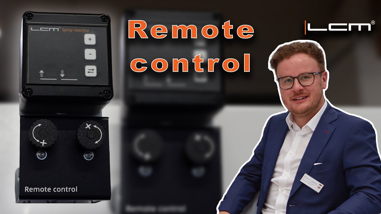 Remote Control & Spray Monitor | Düsen einstellen ohne Produktionsstopp | LcM GmbH