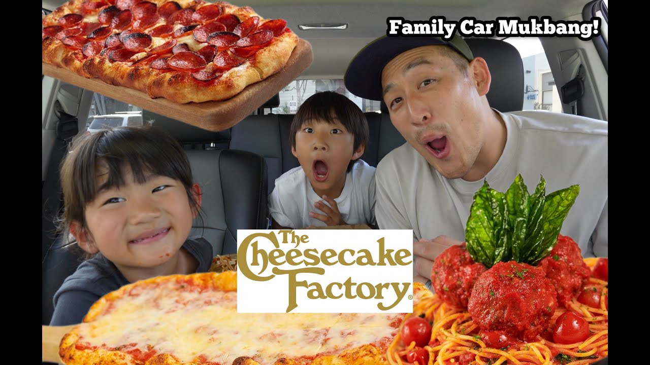 Cheesecake Factory Car Mukbang!