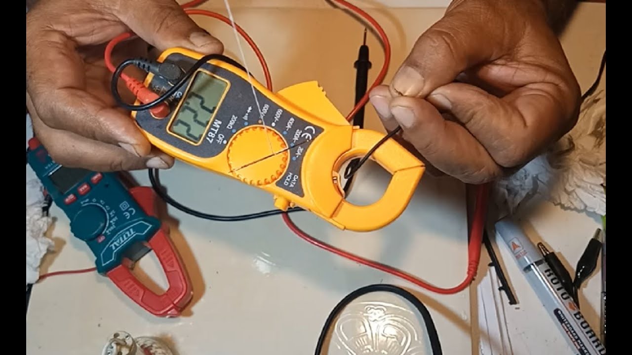 اذاي الكلام ده?الكلامب اصلا بيقيس تيار AC فقط اذاي قاس كابل يمر به تيار DC مستمر