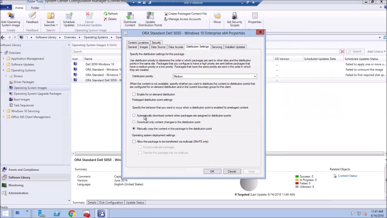 How To Configure Windows 10 Image For SCCM Task Sequence Deployment