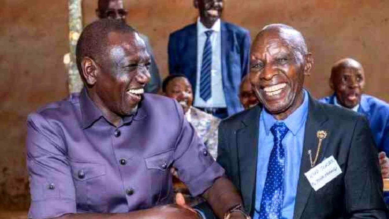 President Ruto's heartwarming reunion with his teacher in Kamagut