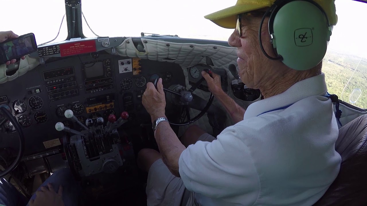 Capt Bill Cheolas pilots a WWII Troop Carrier Plane again after 72 years