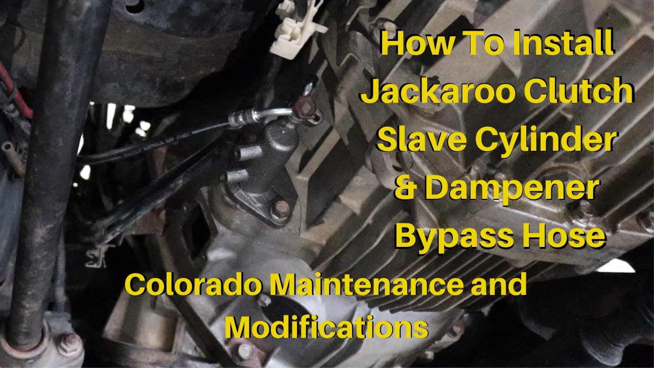 How To Install Clutch Slave and Dampener Bypass Hose | Colorado MnM Series