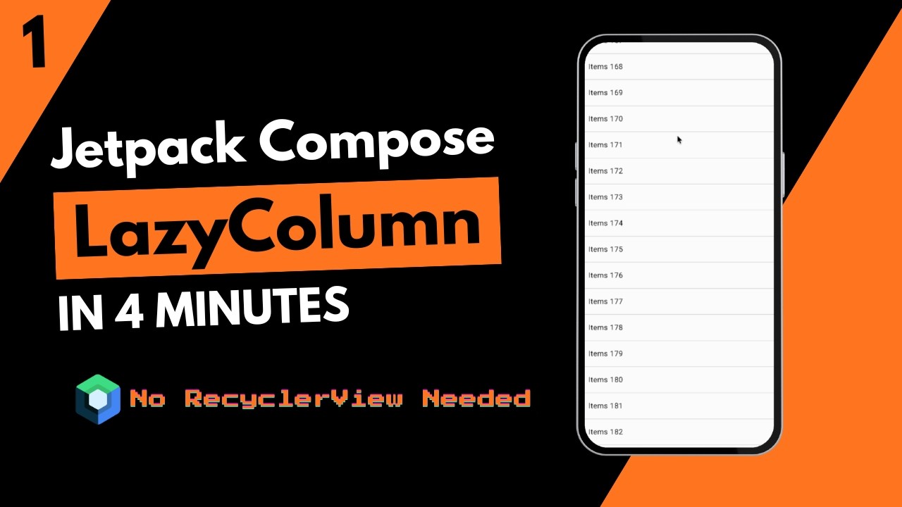 [Пошаговое руководство][1]: LazyColumn объяснено за 4 минуты