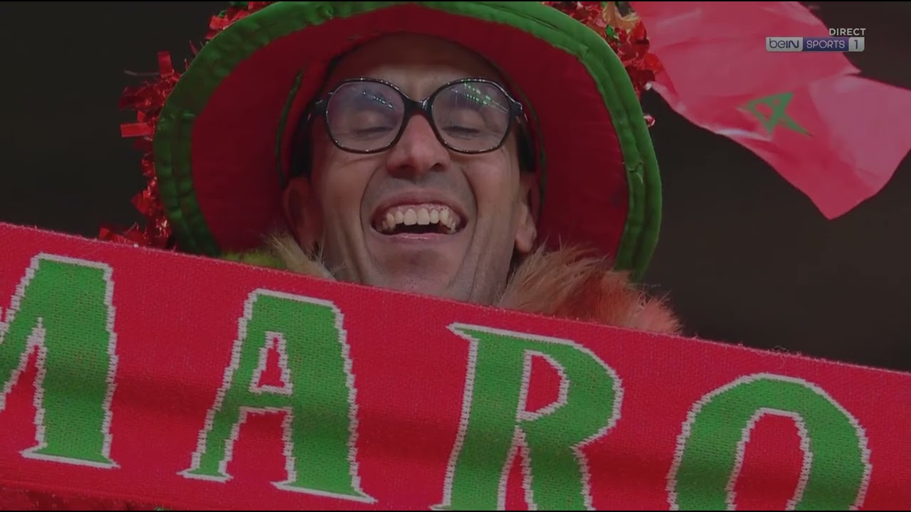 National anthem of Morocco vs Nigeria semifinal Africa Cup of Nations 2025