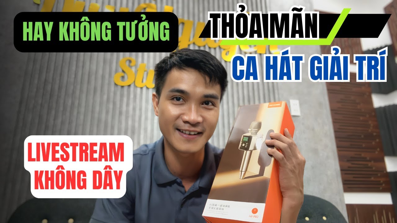 Livestream Không Dây Với Micro H9 Pro - Đỉnh Cao Công Nghệ