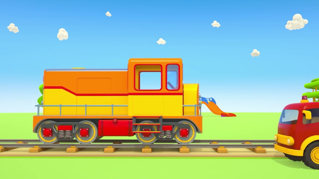 Leo the Truck Full Episodes. Toy Trains for Kids. Vehicles & Choo Choo Train Cartoons for Kids