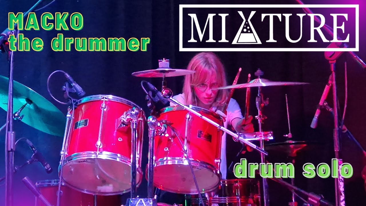 Macko the drummer: DRUM SOLO live MIXTURE Eljazz 12.07.2025