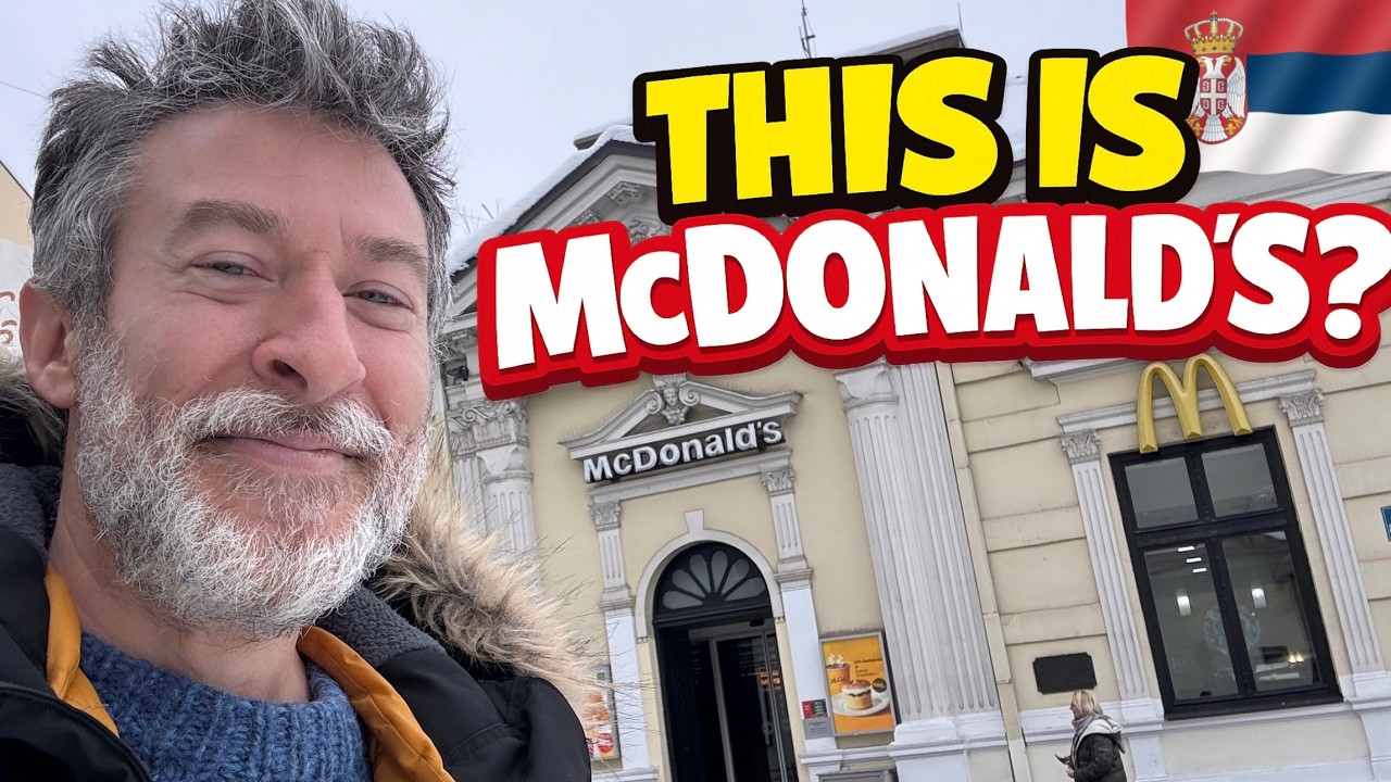 Serbia's Most Beautiful McDonald's - Subotica & Belgrade