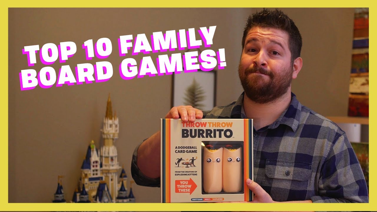Family Board Games // Top 10