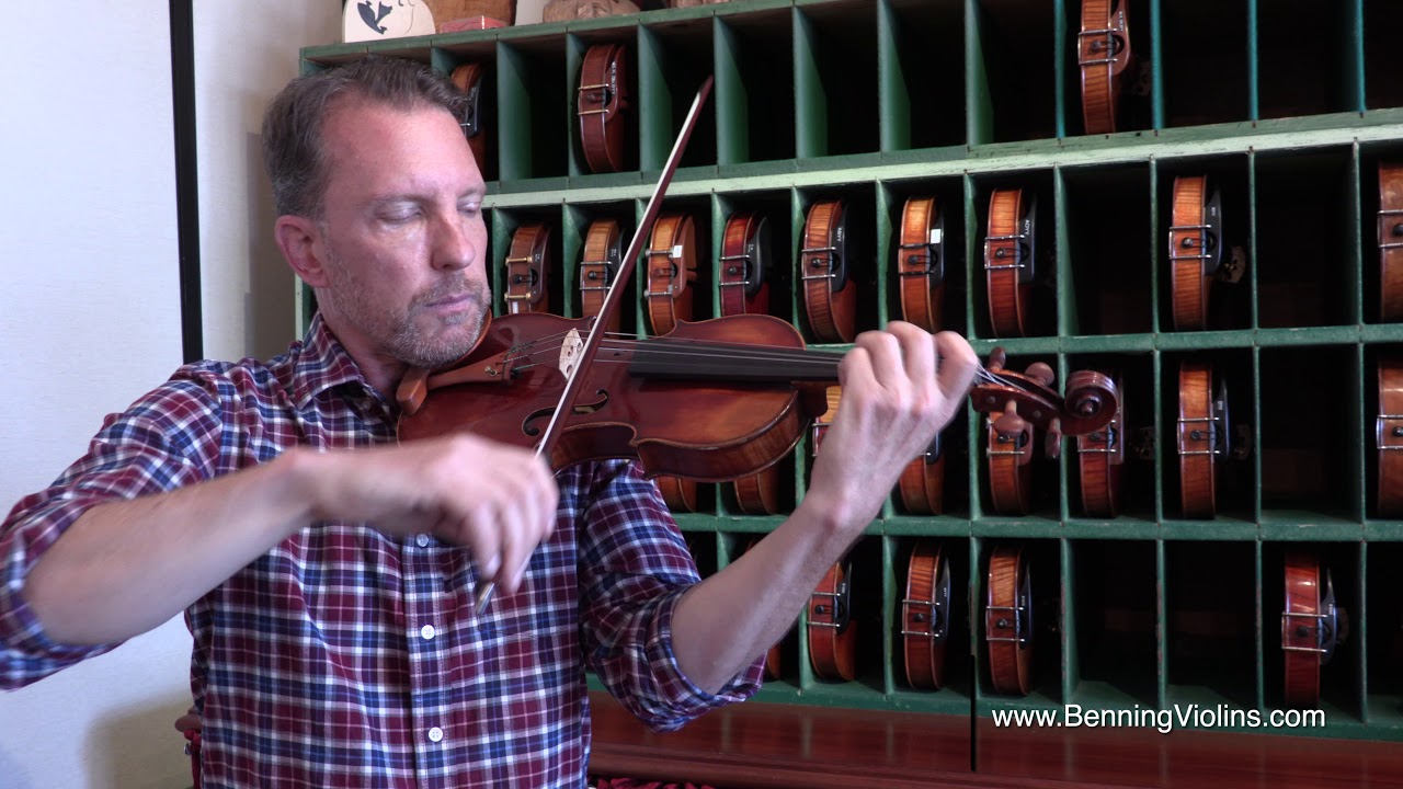 A Fine 1919 Violin Crafted by French Violinmaker L&eacute;on Bernardel