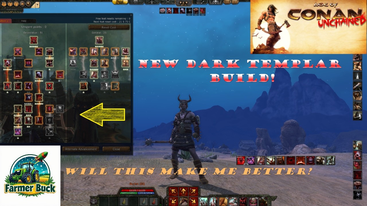 New DT build in 2025. Will it make me better?? | Age of Conan Unchained 2025