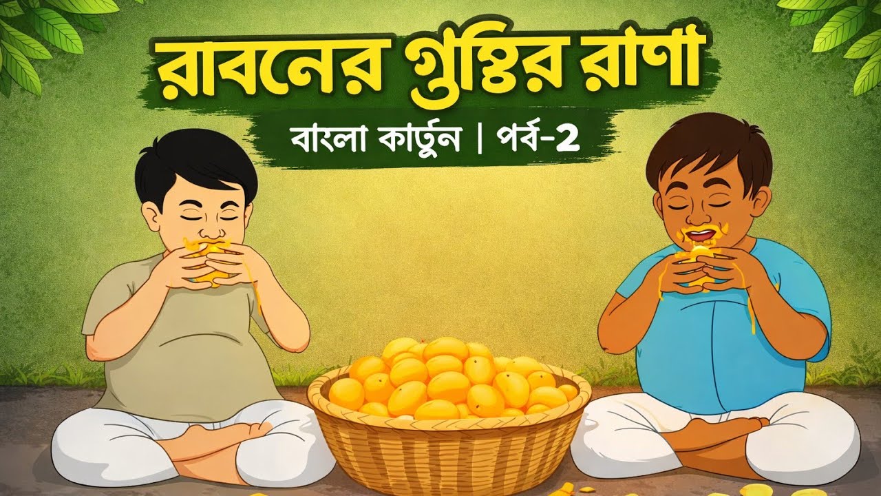 📌💥রাবনের গুষ্টির রান্না I বাংলা কার্টুন I পর্ব-২ I #kids #facebookreel #cartoonshorts