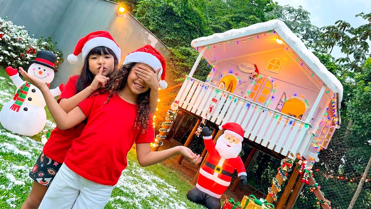 SURPREENDI A PÉROLA REIS COM ESSA DECORAÇÃO DE NATAL 😱✨