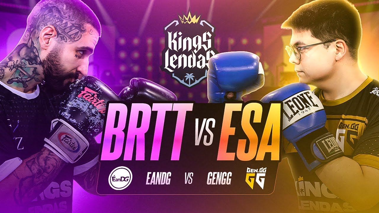 BRTT vs ESA: A LUTA que TODOS ESPERAVAM no PRESENCIAL da KINGS LENDAS - GENGG x EANDG