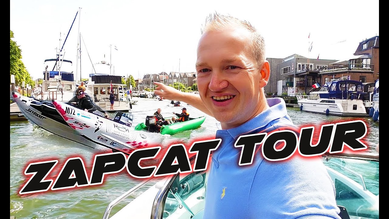 De heftige zapcat tour maar net overleefd! Door de storm van 16 boten naar 6! #vlog32