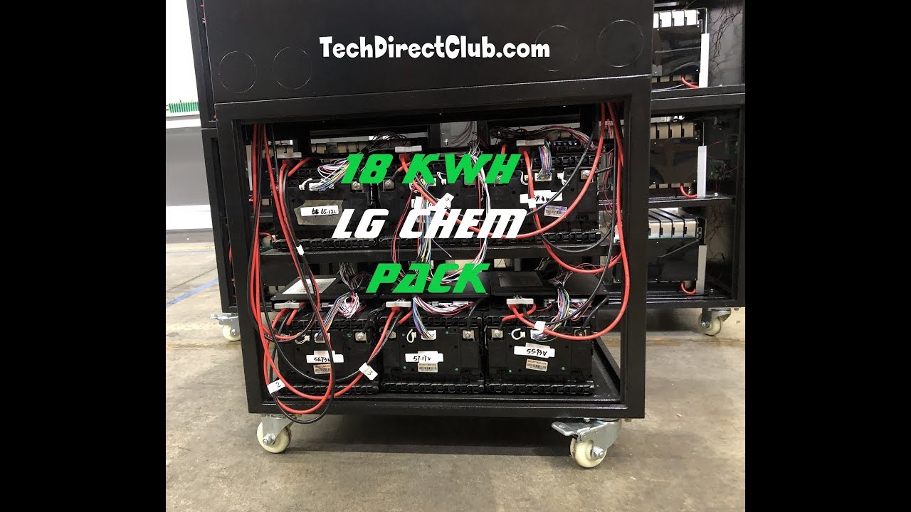 LG Chem Battery pack 64v 3 kwh 45 ah
