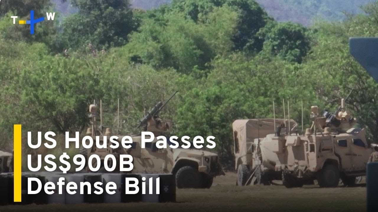 US House Authorizes Nearly US$900 Billion in Military Spending Bill｜TaiwanPlus News