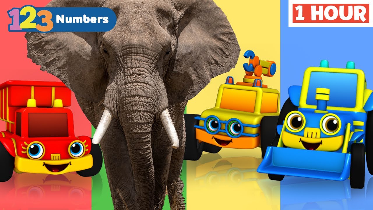 Counting Learning Activity | Educational Video for Kids | 123 Race | Numbers Song | First University