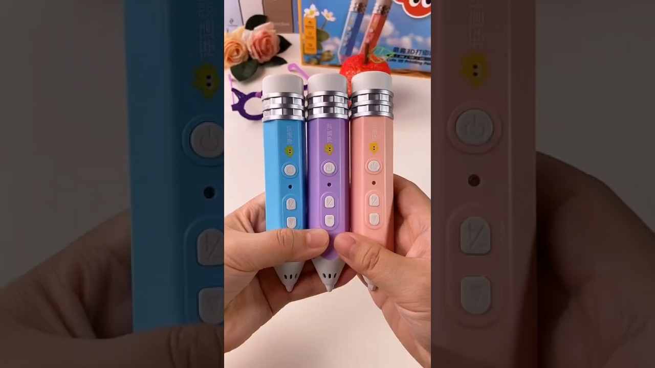 Эта 3D-ручка просто потрясающая! 😱✨🎨