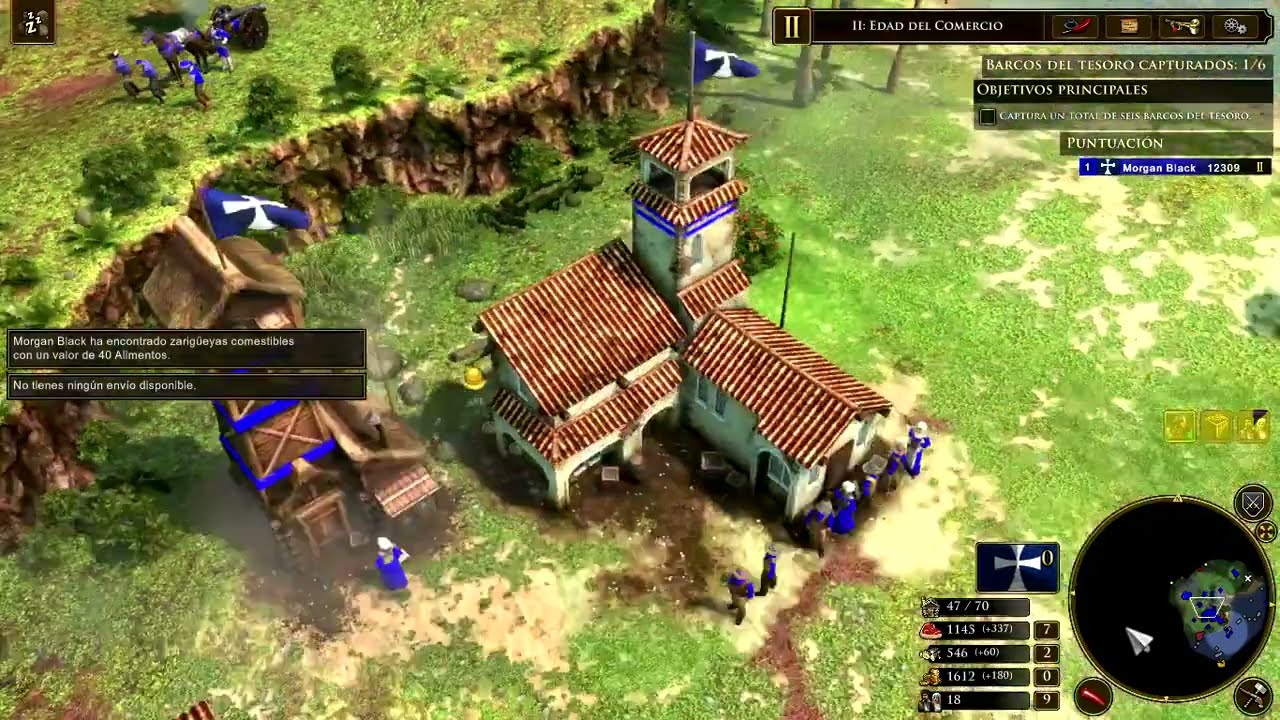 [AOE III] Capitán Morgan Black - Flota del tesoro español