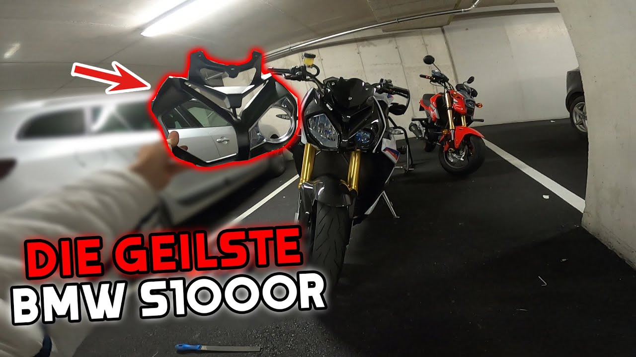 CARBON-LICHTMASKE montieren 😱 BMW S1000R