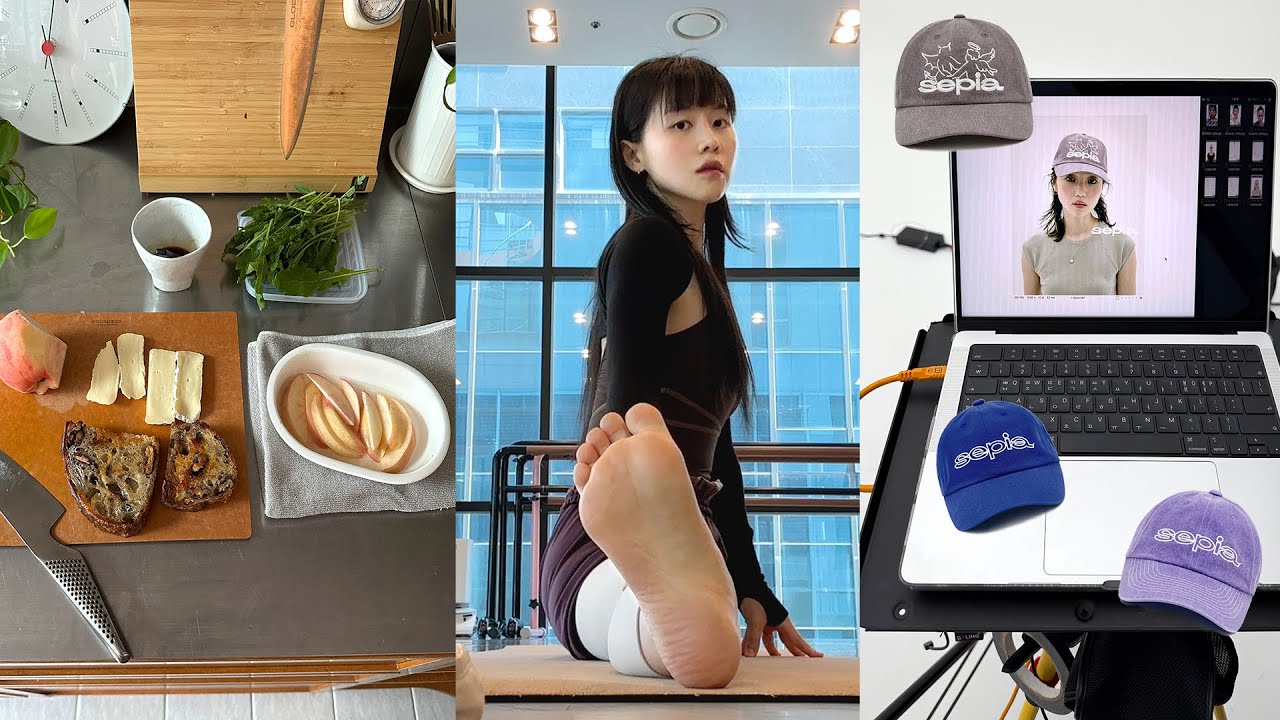 🧢브랜드 리브랜딩, 🍑복숭아브리샌드위치, 취미발레🩰 먹고 운동하고 죽어라 일하라!