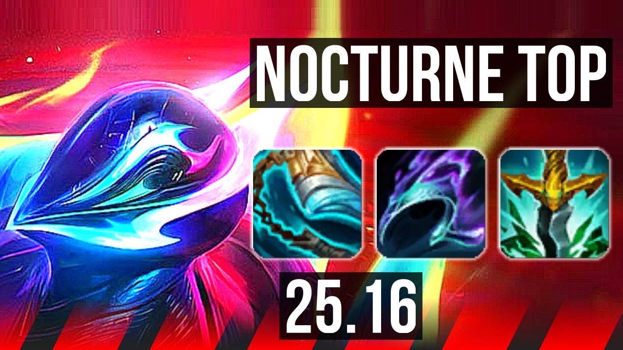 NOCTURNE vs JAX (TOP) | 600+ games | NA Challenger | 25.16