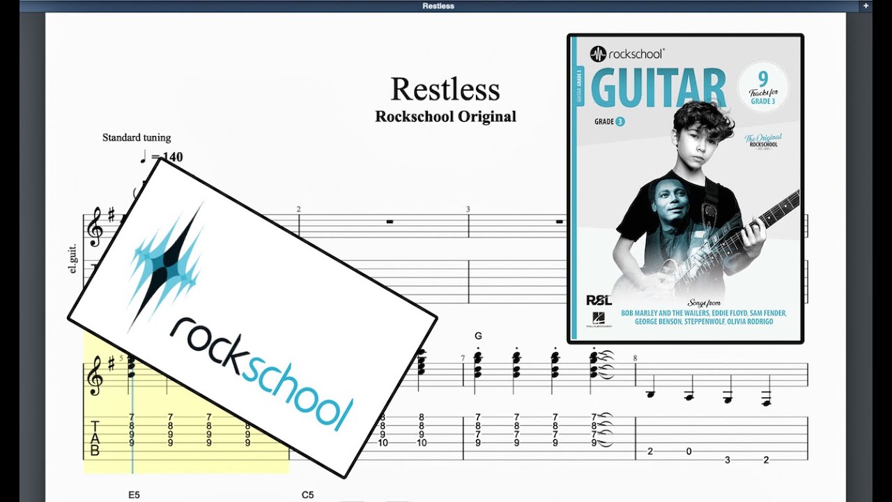 Restless (2024) Rockschool Grade 3 Guitar