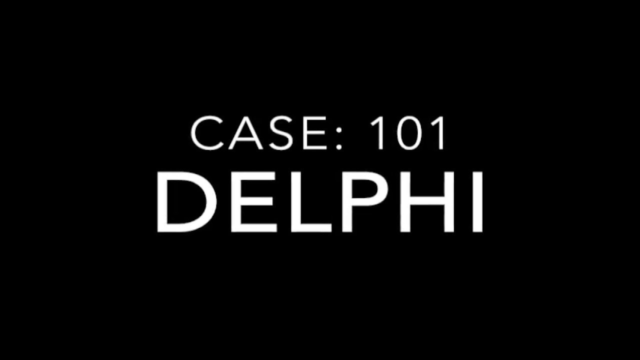 Virtually a Detective /// Case 101: Delphi /// Chapter One