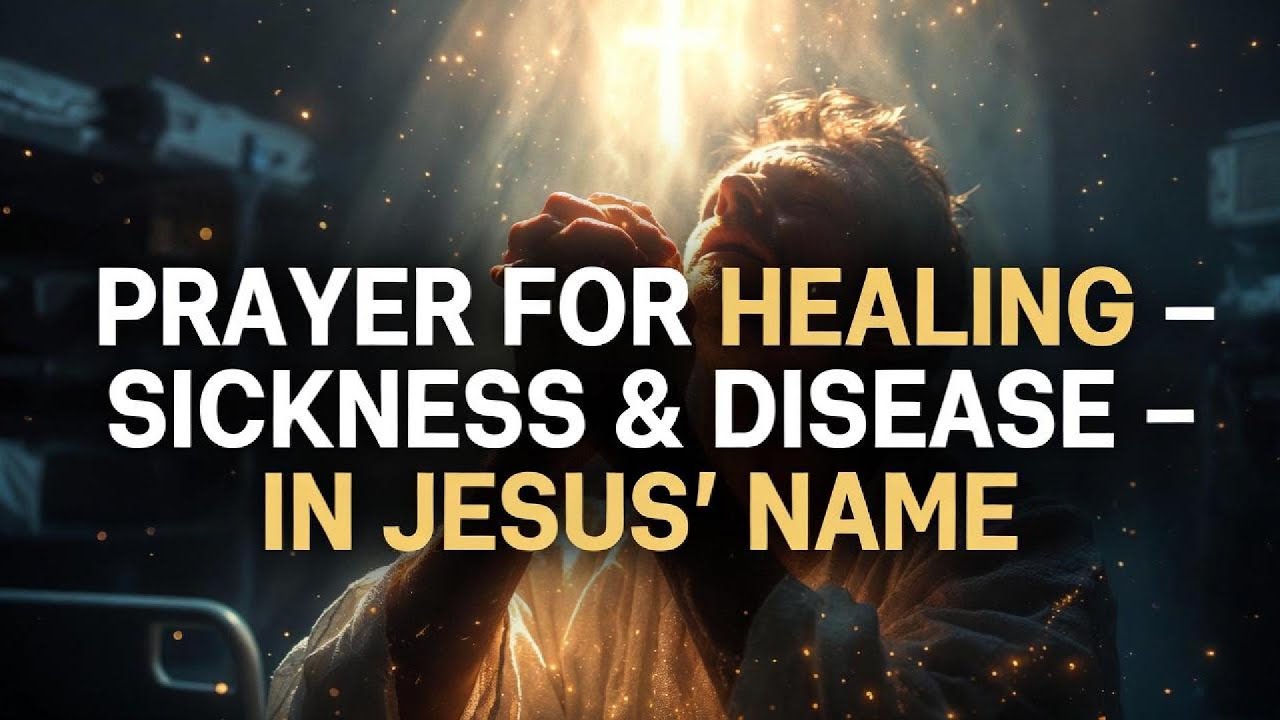 🙏🔥 PRAYER FOR HEALING SICKNESS AND DISEASE IN JESUS’ NAME ✨🕊️