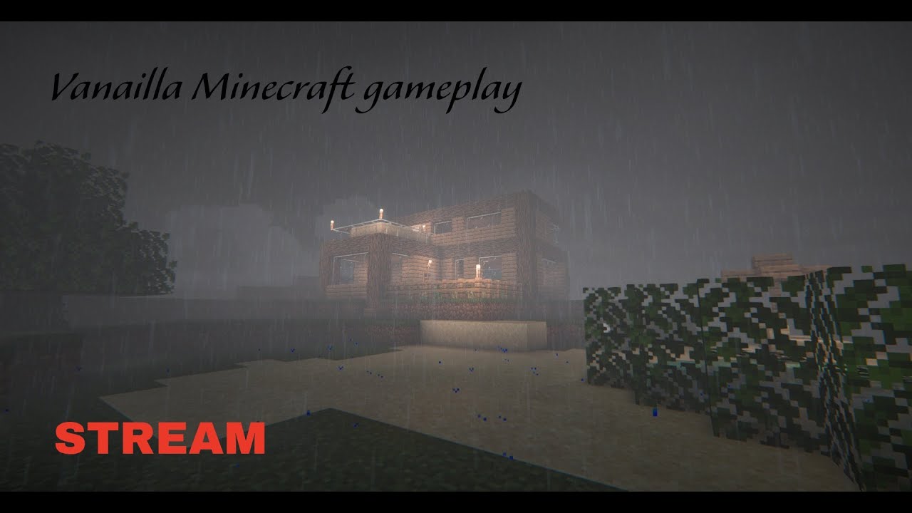 Vanilla Minecraft with shaders gameplay!!!!!!! Chill after the horror Minecraft.