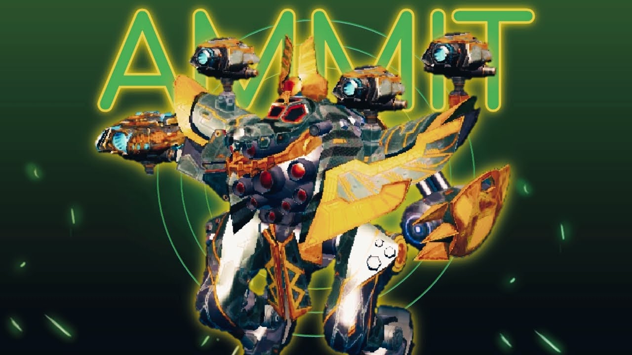 Легальные читы! | Ammit на родной сборке(почти) | War Robots | геймплей