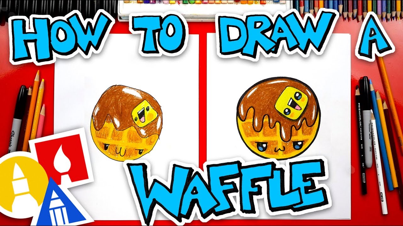 How To Draw A Funny Waffle + Challenge Time