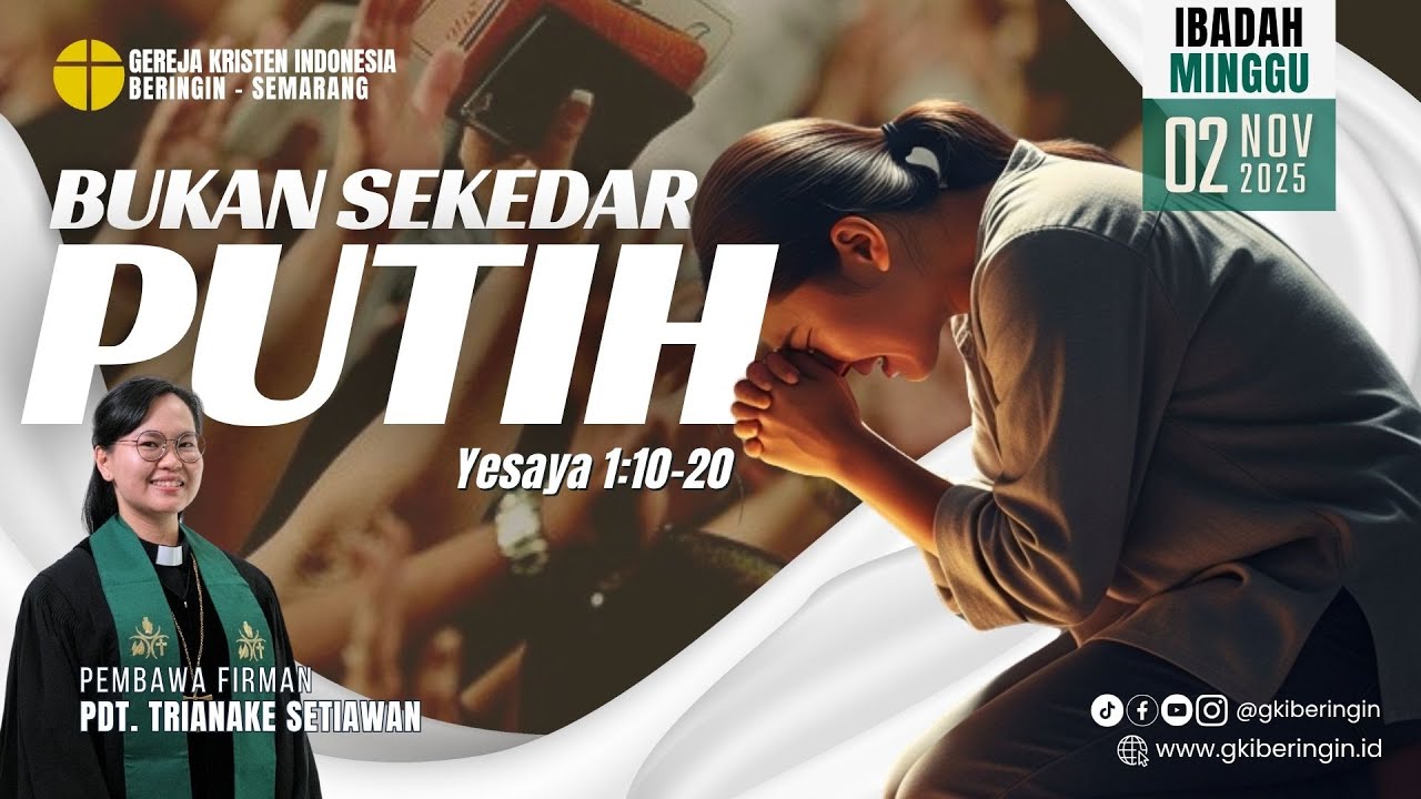 Ibadah Minggu  | 2 November 2025 | 