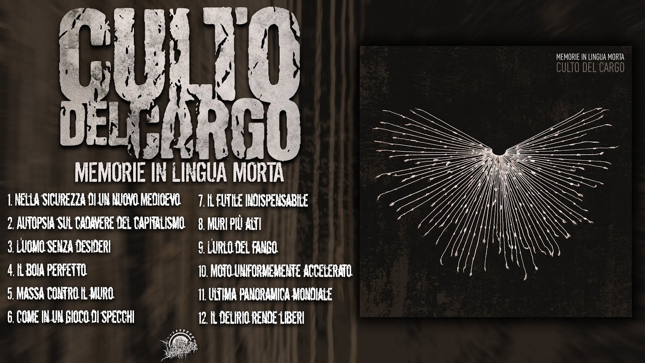 CULTO DEL CARGO - Memorie In Lingua Morta (Full Album Stream - 2020)