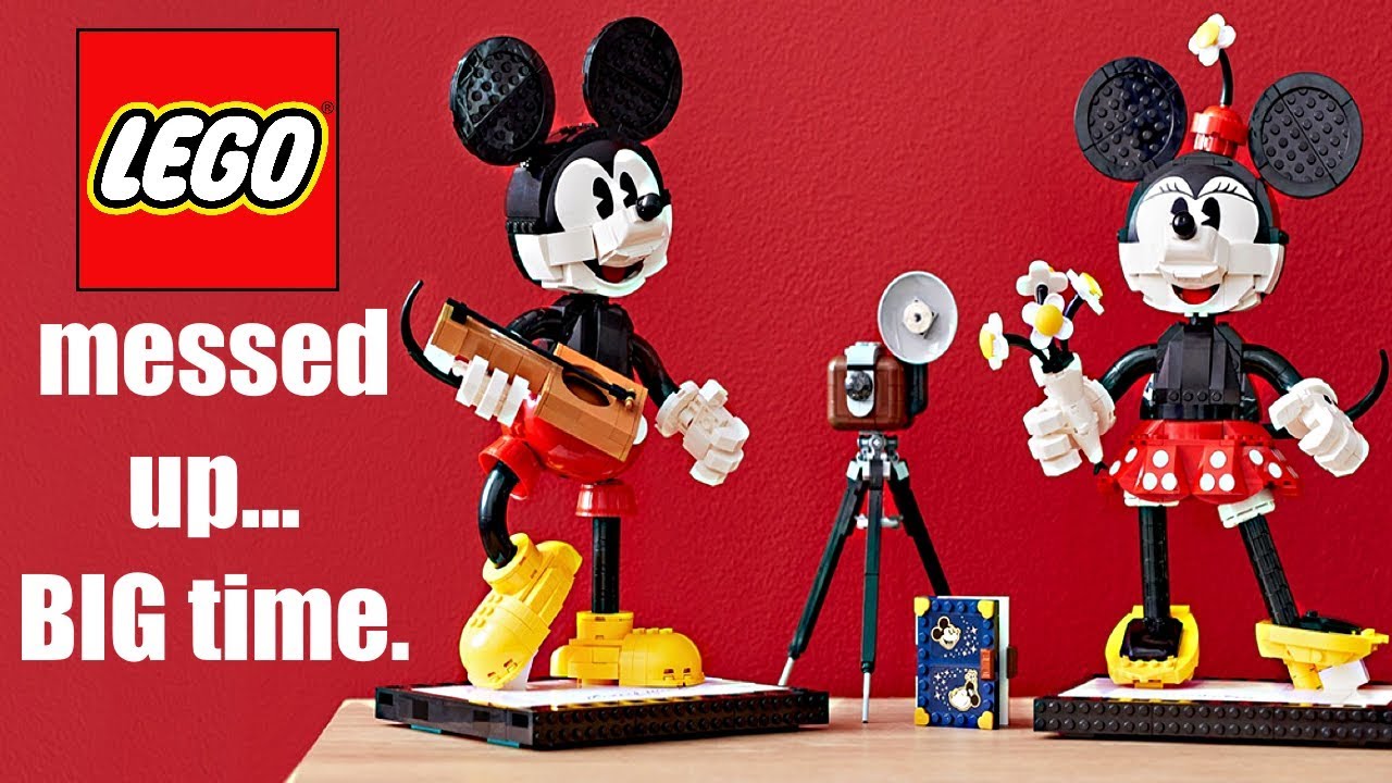 LEGO Mickey and Minnie 2020 D2C - An AWFUL situation on LEGO's part...