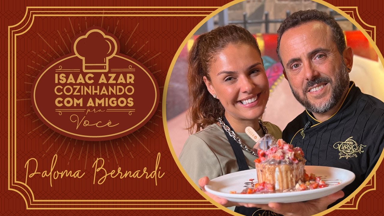 Isaac Azar cozinhando com amigos | Paloma Bernardi