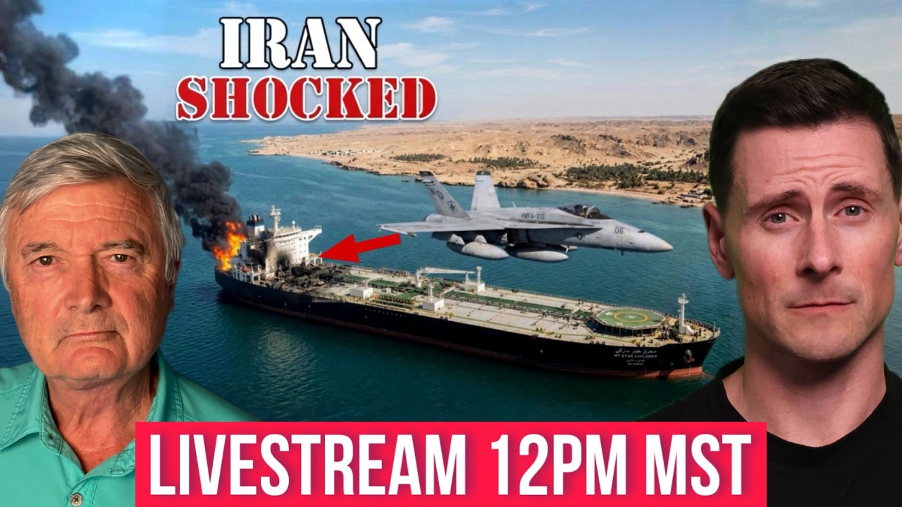 U.S. F-18's Decimated Iran&rsquo;s Prized Oil Tanker In Strait Of Hormuz LIVESTREAM
