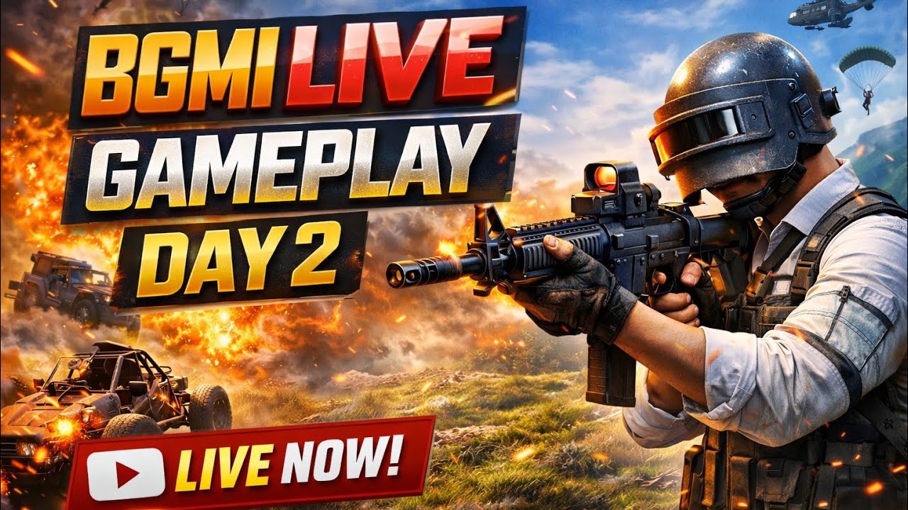 BGMI LIVE 🔴 | Intense Gameplay Day 2 | Chicken Dinner Hunt!